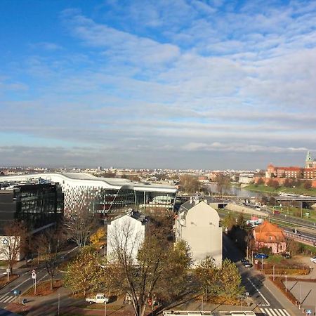 Apartament W Budynku Nad Wisla, Barska 69 Krakow Dış mekan fotoğraf
