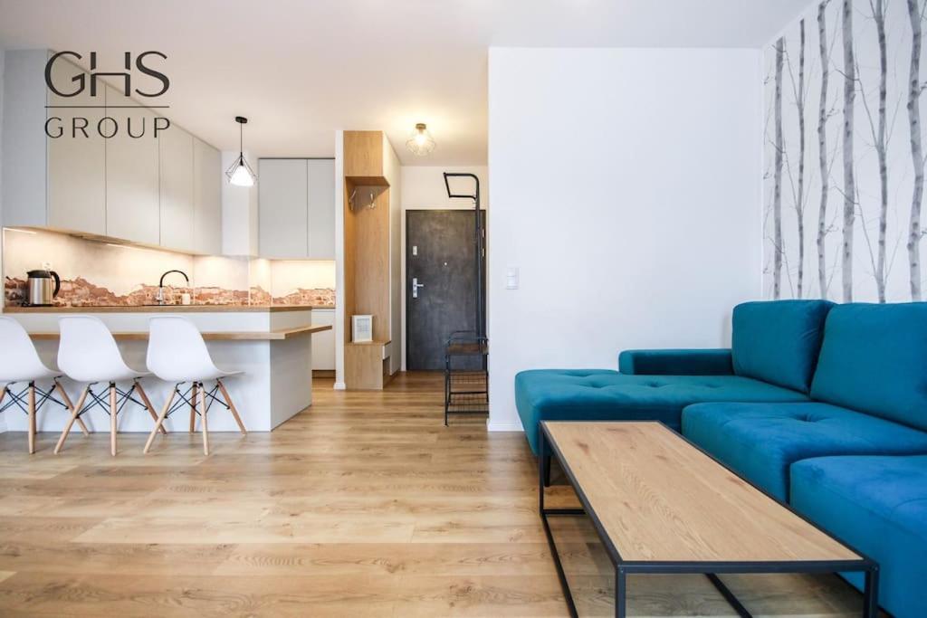 Apartament W Budynku Nad Wisla, Barska 69 Krakow Dış mekan fotoğraf
