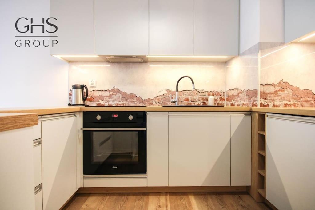 Apartament W Budynku Nad Wisla, Barska 69 Krakow Dış mekan fotoğraf